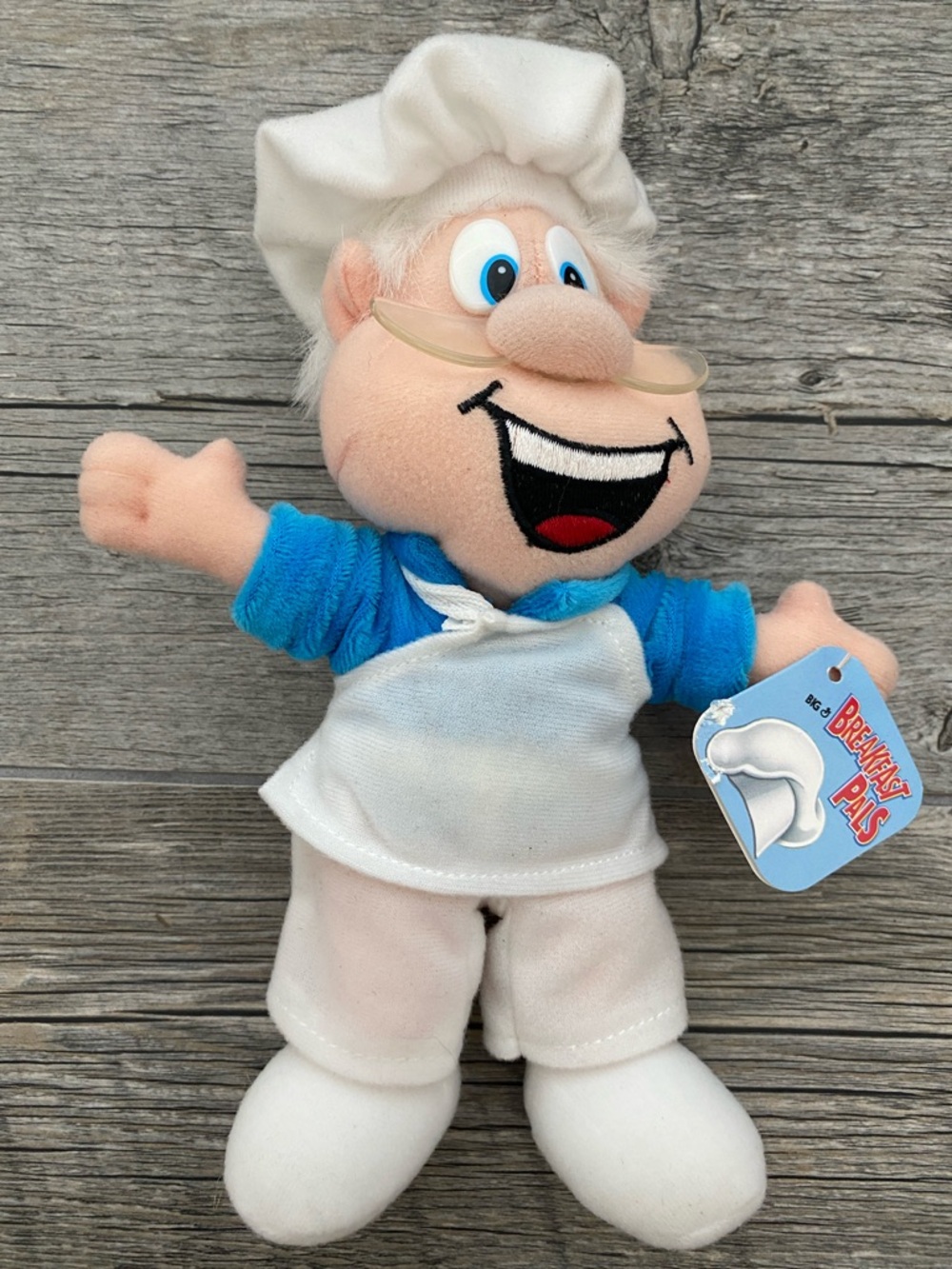 Wendell The Baker Plush, General Mills Breakfast Pals 1998 With Tag